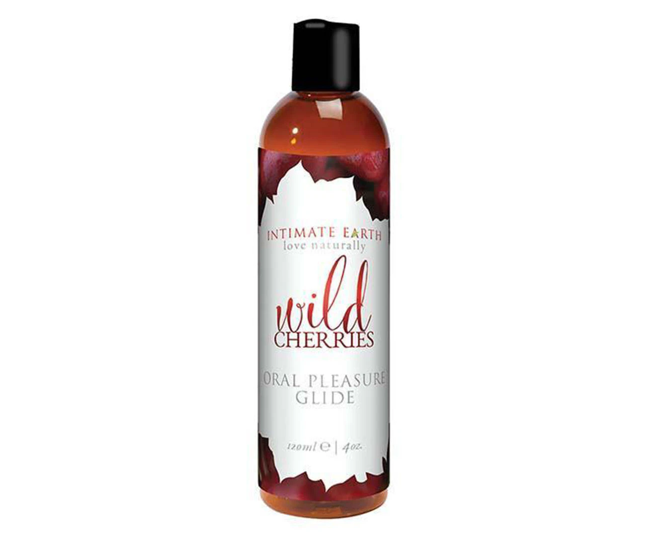 Intimate Earth Oral Pleasure Glide Lubricant Wild Cherries 120mL