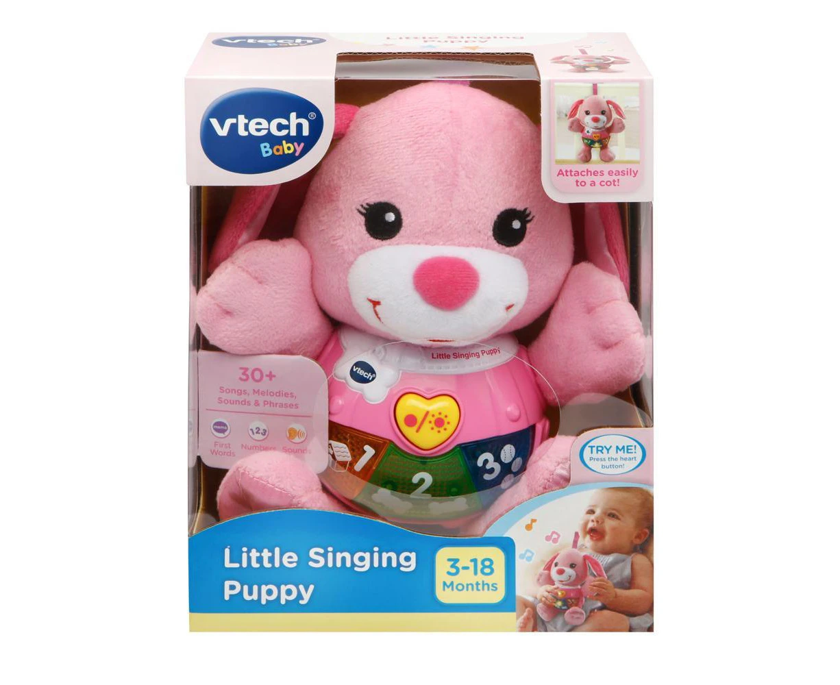 Vtech Little Singing Puppy Pink