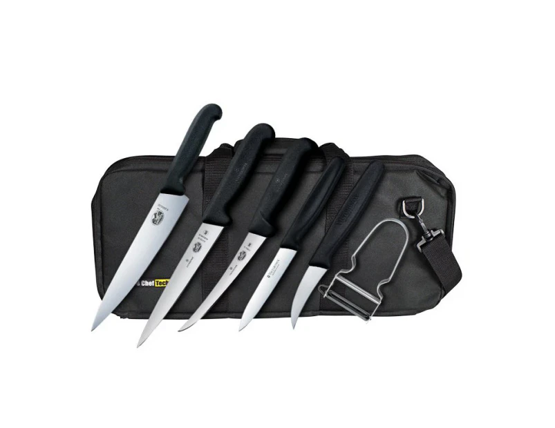 Victorinox 7pc Apprentice Hospitality Kit Black