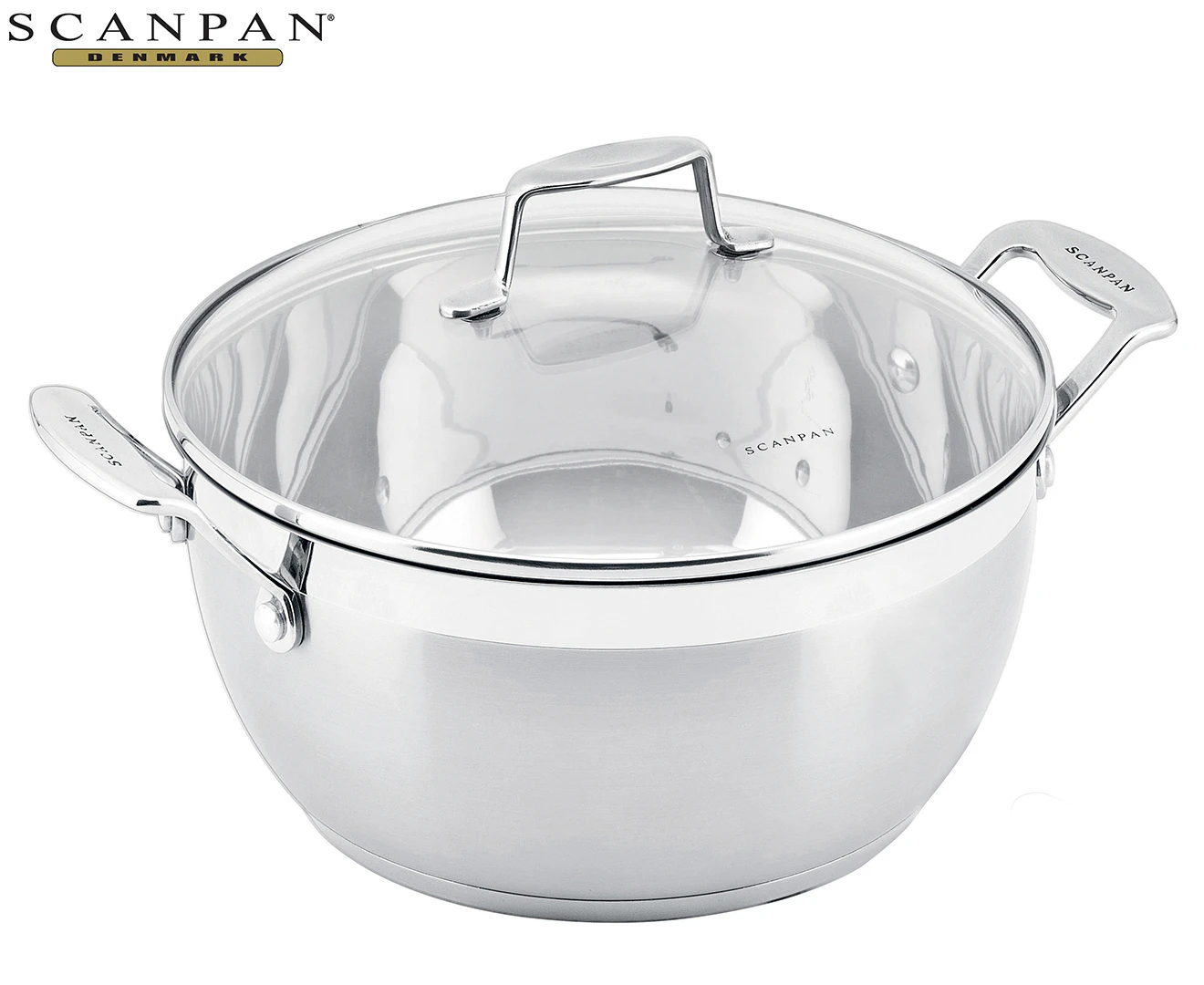 Scanpan 26cm/4.5L Stainless Steel Impact Stew Pot w/ Lid