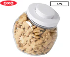 Oxo Good Grips 1.9L Pop Jar - Clear/White