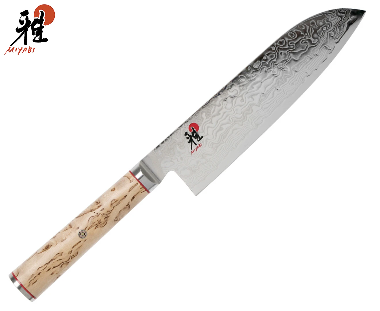 Miyabi 18cm 5000MCD Birchwood Santoku Knife