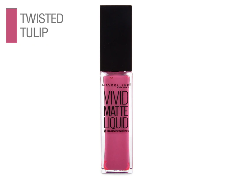 Maybelline Vivid Matte Liquid Lipstick 8mL - #12 Twisted Tulip