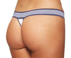 Tommy Hilfiger Women's Colour Block Thong - Apple Red