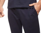 Tommy Hilfiger Men's Logo Letter Sweat Pant - Dark Navy