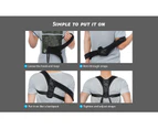 Back Vests Shoulder Posture Corrector Support Brace Belt Unisex Health Care