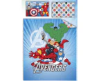 Marvel Avengers Microfibre Single Bed Quilt Cover Set