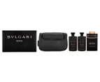 Bvlgari Man In Black EDP 4-Piece Fragrance Gift Set