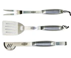 Heavy Duty 3pce Stainless Steel BBQ Tools Set