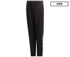 Adidas Boys' Essential Linear Trackpants / Tracksuit Pants - Black/White