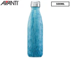 Avanti 500mL Fluid Vacuum Sealed Insulated Drink Bottle - Water Drop