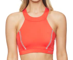 SKINS Women's DNAmic Core Speed Bra - Coral Red