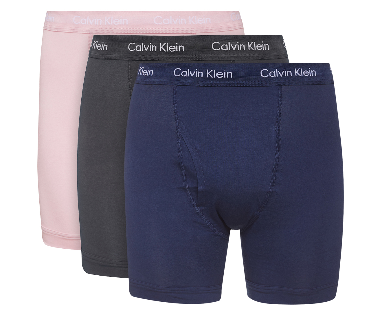 Calvin Klein Men's Cotton Stretch Boxer Brief 3-Pack - Multi 