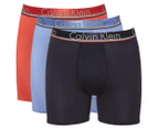 Calvin Klein Men's Comfort Microfibre Boxer Brief 3-Pack - Multi