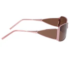 Cancer Council Women's Robina Polarised Sunglasses - Shiny Rose Gold/Brown