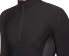 SKINS Men's DNAmic Thermal Long Sleeve Mock Neck Top - Black