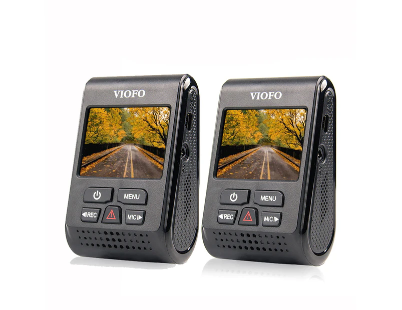 2Pcs VIOFO A119PRO 2K HD 1440P Novatek 96660 Car Dash Camera Capacito 130° FOV Vehicle Dash Cam Video DashCam Recorder