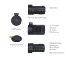 Mini 0906 1080P 30Fps Car Dash Camera Dual Cam Motion Detection WDR Vehicle Dashboard Recorder with GPS G-sensor Gravity + CPL Lens