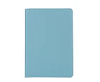 For iPad Air 3 (2019) Case,Lychee Texture Stand PU Leather Folio Cover,Baby Blue