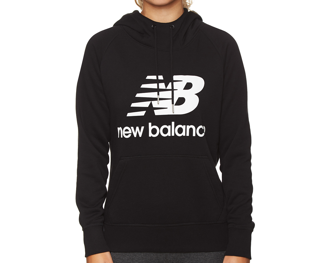 New Balance Women's Essentials Pullover Hoodie - Black | Catch.co.nz