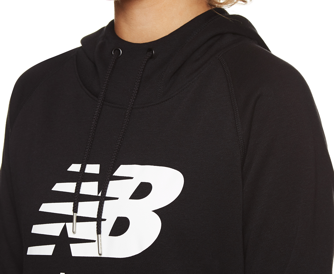 New Balance Women's Essentials Pullover Hoodie - Black | Catch.co.nz