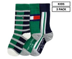 Tommy Hilfiger Kids' High Socks 3-Pack Gift Box - Jeans
