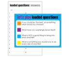 Loaded Questions Game