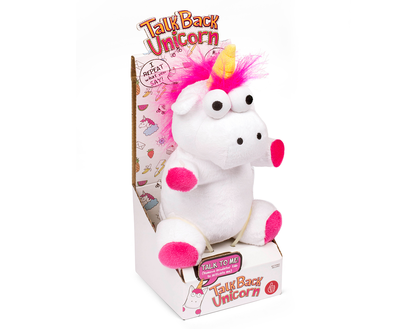 Talk back hot sale pet unicorn