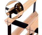 Artiss 12 Bottle Timber Wine Rack