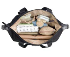 Storksak Jude Convertible Shoulder Crossbody Backpack Baby Maternity Bag - Black