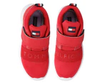 Tommy Hilfiger Boys' Cadet Strap Sneaker Shoes - Tommy Red