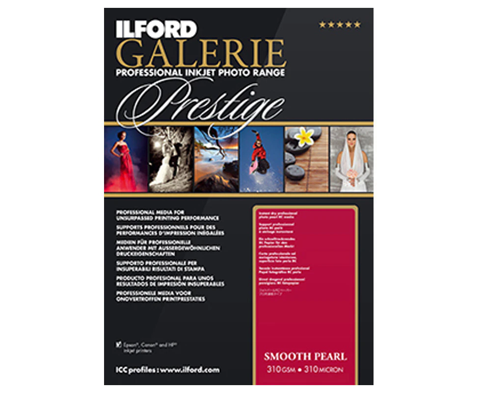 Ilford Smooth Pearl A4 Paper 25+5 Sheet Pack