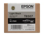 Epson T8507 UltraChrome HD Light Black Ink Cartridge (80ml)