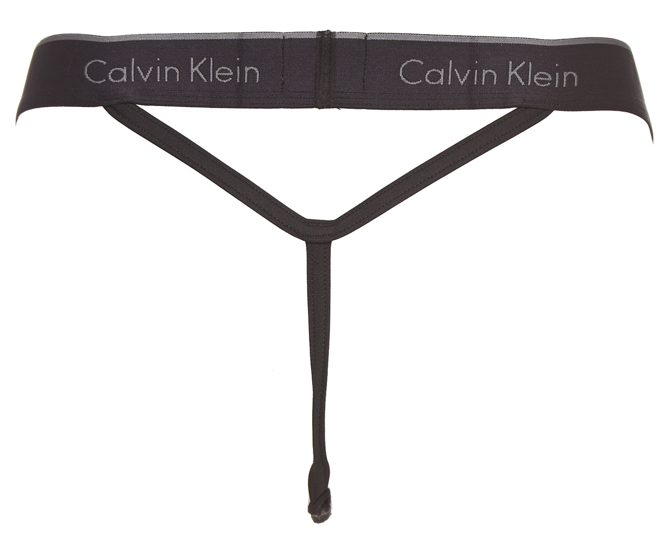 Calvin Klein Men's Microfibre Stretch Y-Back Thong 3-Pack - Black |  