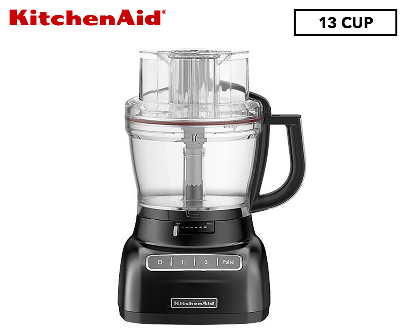 Kitchenaid Artisan 13 Cup Food Processor W Exactslice System Onyx Black Nz 1293