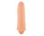 Real Touch 7.5-Inch Flexible Vibrating Dong - Flesh