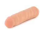 Real Touch 7.5-Inch Flexible Vibrating Dong - Flesh