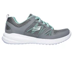 Skechers Women's Skybound Sports Training Shoes - Grey/Mint