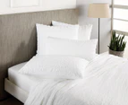 Sheridan Abelia Queen Bed Quilt Cover Set - White