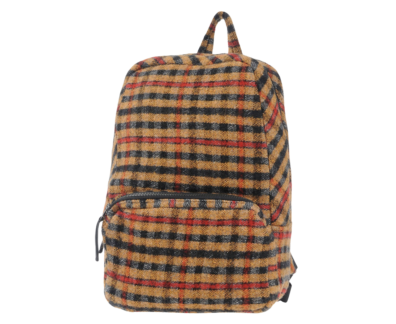 Tela Flannel Backpack - Camel | Catch.co.nz