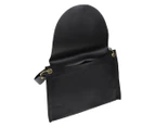 Lemaire Leather Crossbody Bag - Black