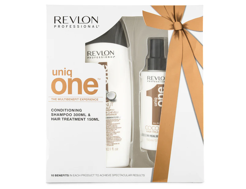 Revlon Professional Uniq One Coconut Shampoo & Hair Treatment Pack