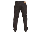 D555 Mens Rockford Carlos Kingsize Stretch Jeans (Black) - DC162