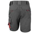 Result Workguard Unisex Technical Work Shorts (Grey/Black) - BC2802