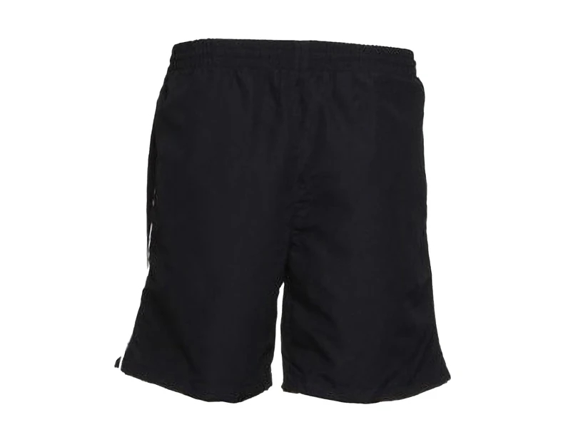 Gamegear® Track Sports Shorts / Mens Sportswear (Black/White) - BC439