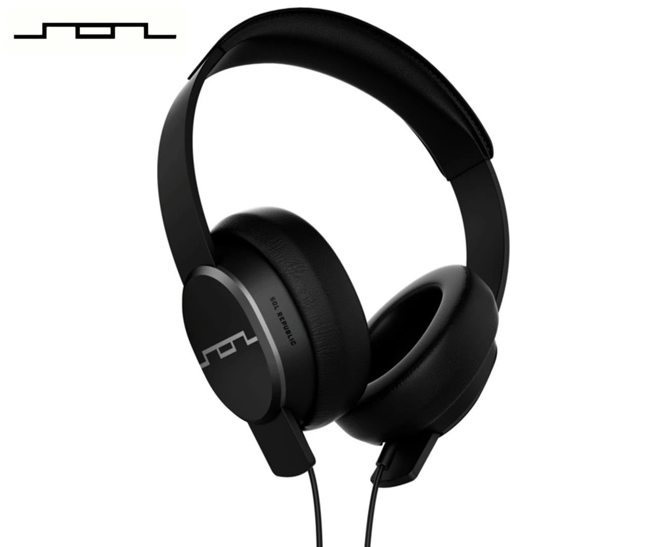 Sol Republic Master Tracks Over-Ear Headphones - Black