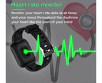 116 Plus More Smart Wristband Heart Rate Monitor Blood Pressure Ip67 Waterproof Man Woman Smart Band Watch Activity Tracker