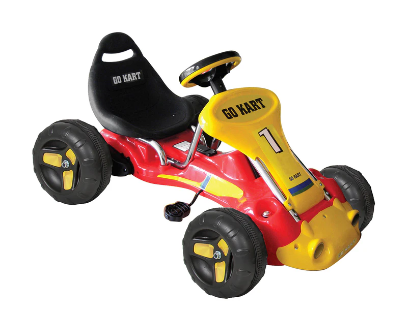 Pedal Go-Kart Ride-On - Red