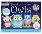 Activity Station Paint Your Own Owls Nightime Activity Set