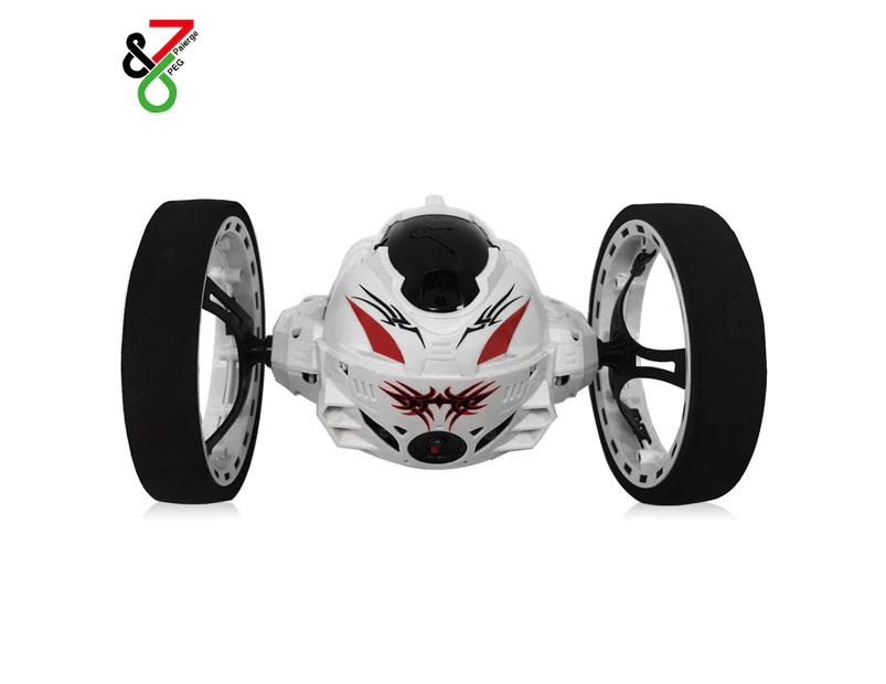 Paierge PEG - 88 2.4GHz Remote Control Bounce Car with 80W Camera - WHITE -